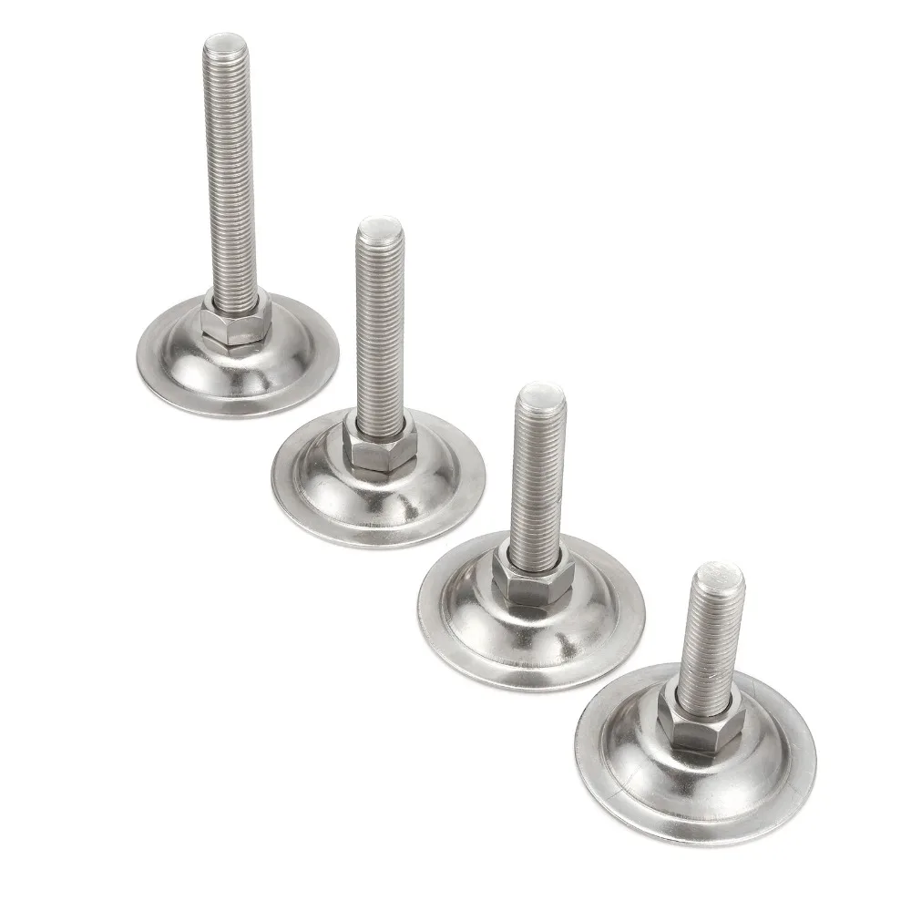 

2pcs/set Stainless steel foot cup screws M10*80/100/120/150 mm Anchor bolts screw