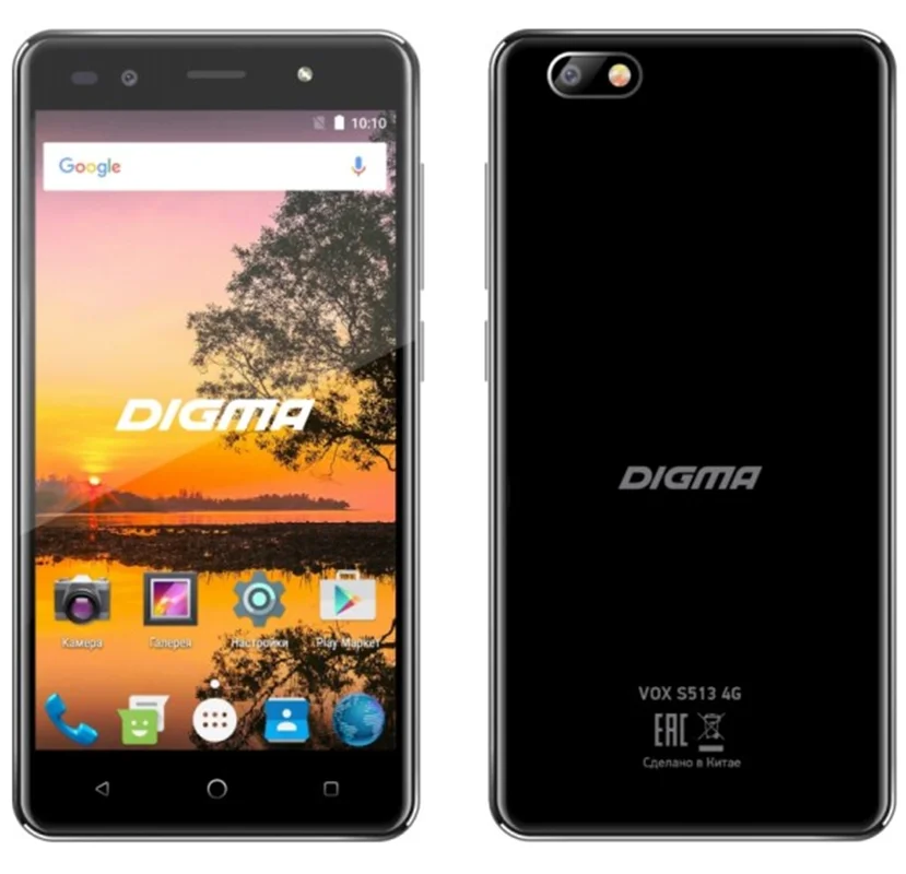 Защитная пленка для телефона Digma VOX S513 4G закаленное стекло защитная