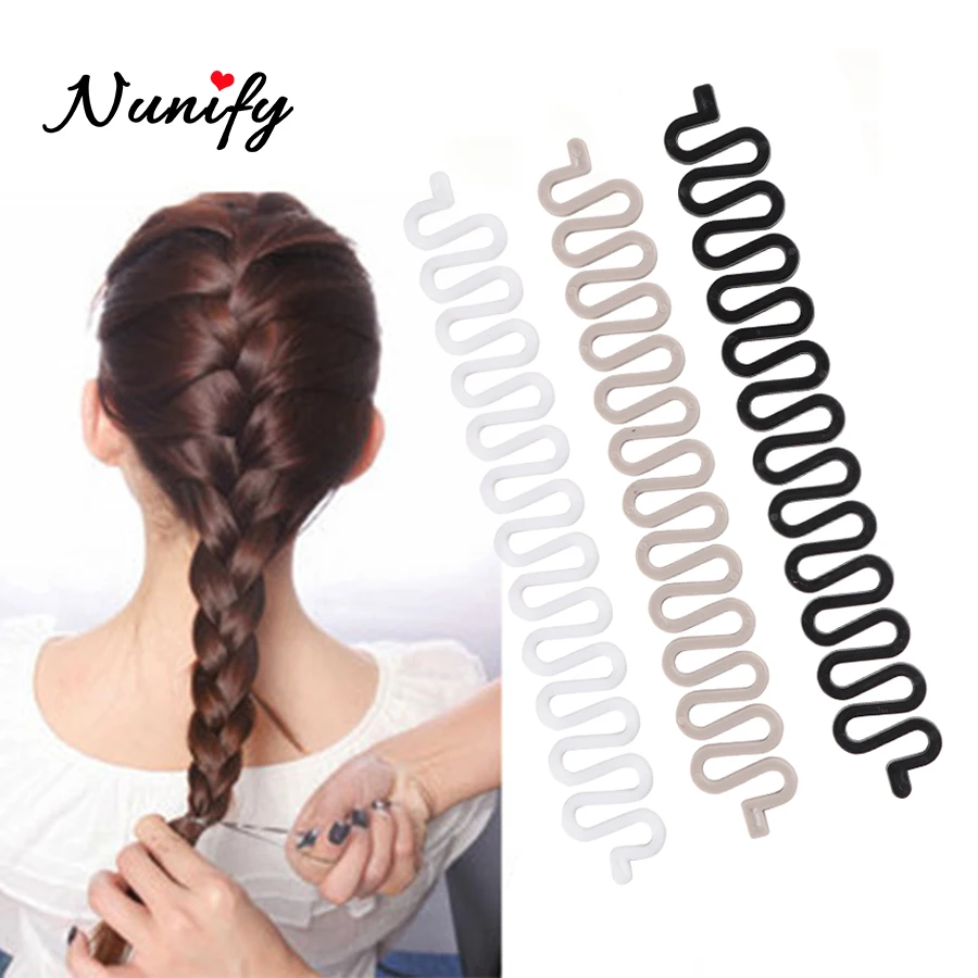 French Twist Hair Braiding Tool Holder Roller Diy Bun Maker Hairstyle Styling Accessory For Salon  Centipede Braider With Hook
