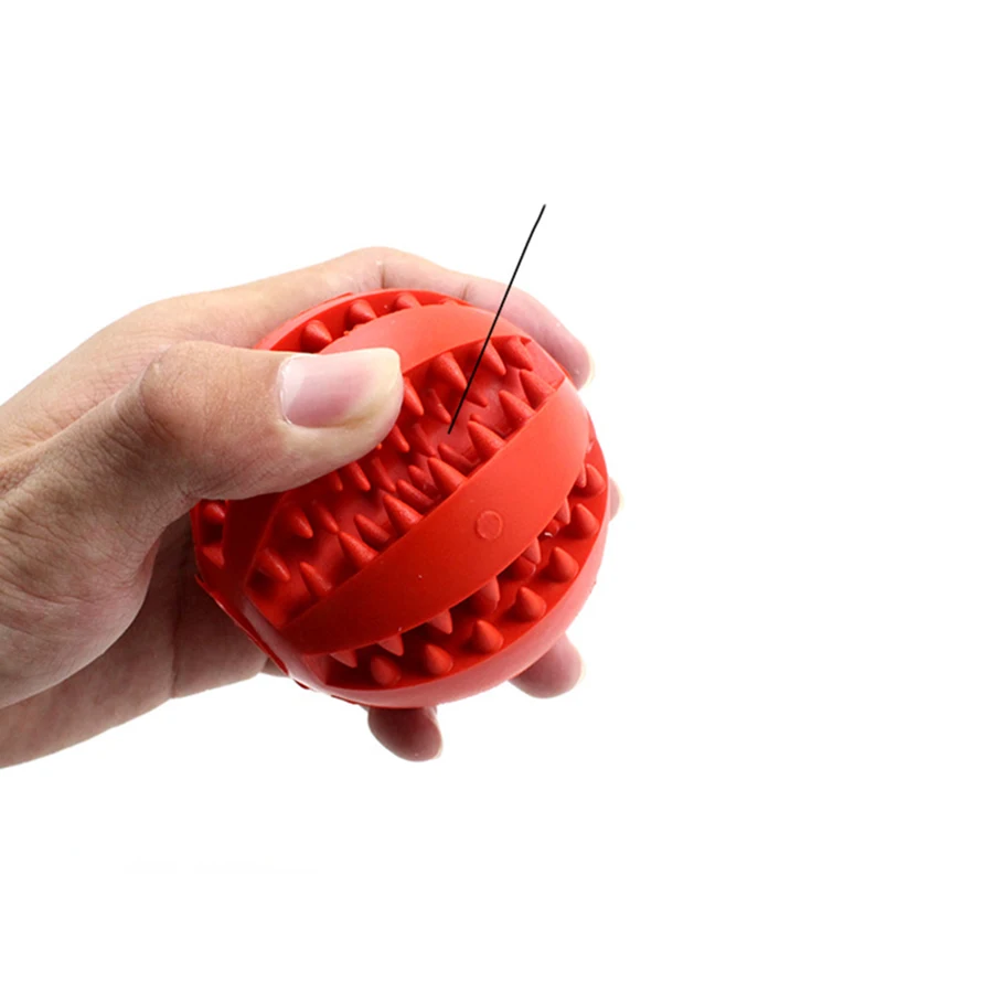 Прочная забавная резиновая игрушка для собаки шарики молярные зубы устойчивые к