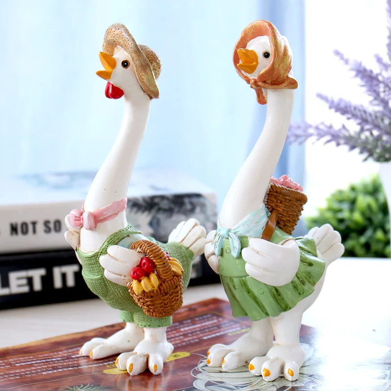 С принтом в виде рисунка от руки смола цыпленок предметы прикладного искусства