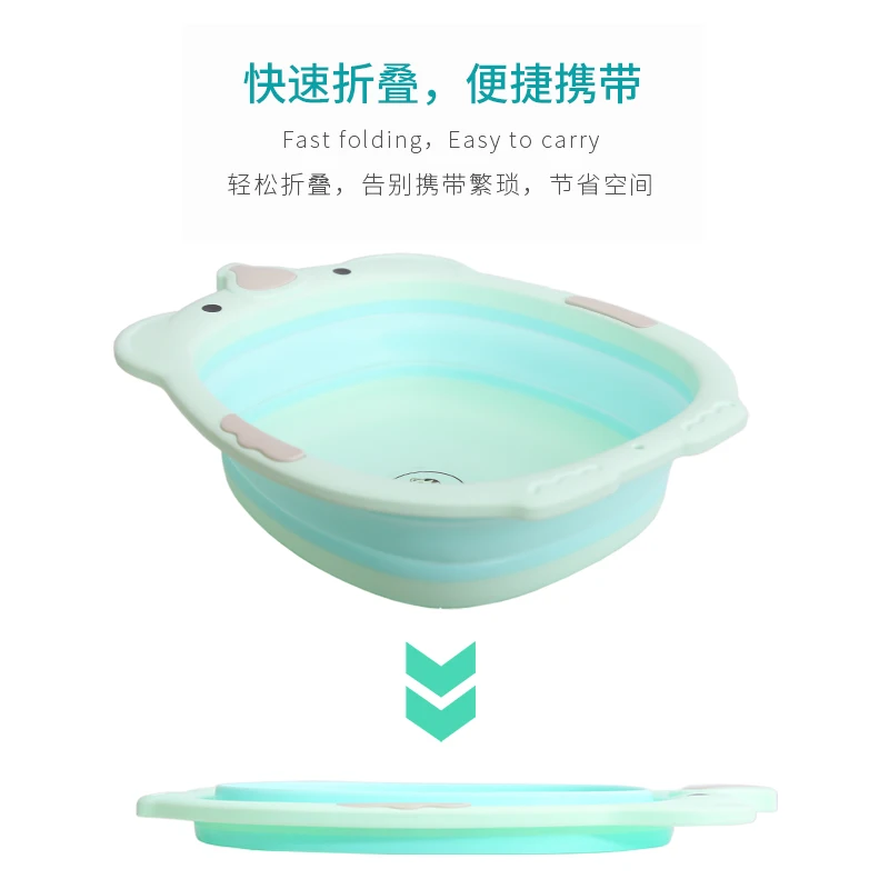 baby washbasin foldable newborn portable size PP basin 2/3 pack | Мать и ребенок