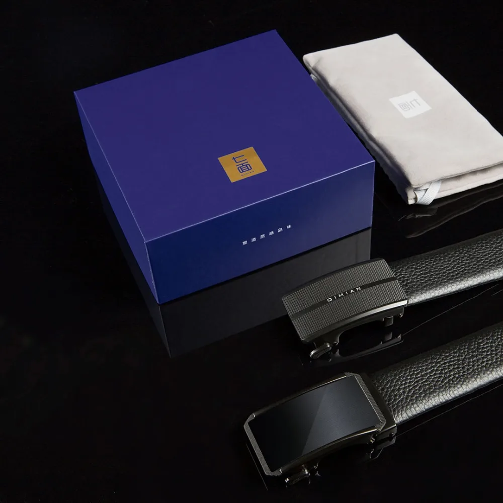 Экологический бренд Xiaomi-Qimian Nappa Automaitc пряжка кожаный ремень B3508S мягкая серия