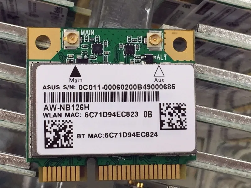 

Новинка, Atheros AR5b225, Wi-Fi для Bluetooth, совместимый с 4,0, полукомпактный интерфейс PCI-E