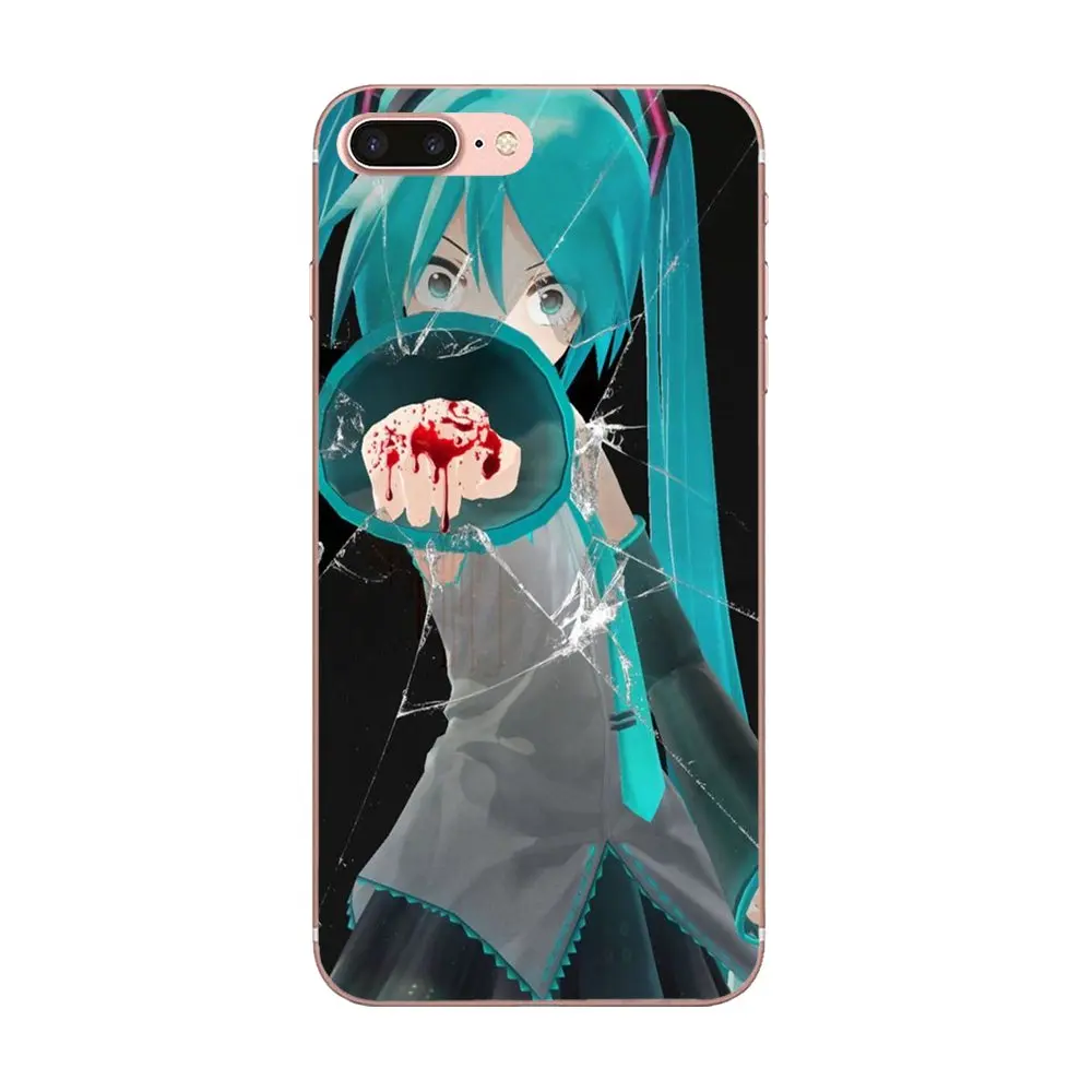 Японский аниме Hatsune Miku Beauty Girl для Huawei P8 P9 P10 P20 P30 Mate 7 8 9 10 20 Lite Plus Pro 2017 мягкий