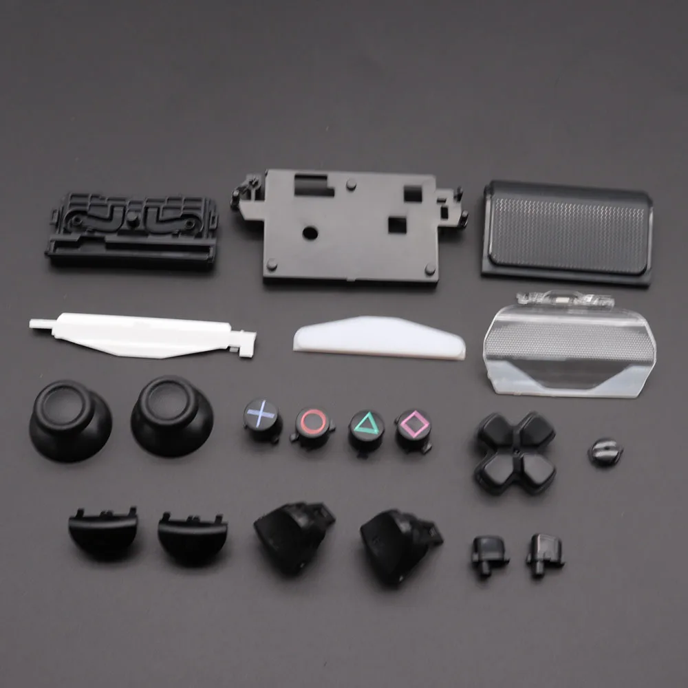 Полный корпус проводящий клей &amp D-Pad Circle Square R1 L1 R2 треугольник X набор кнопок для