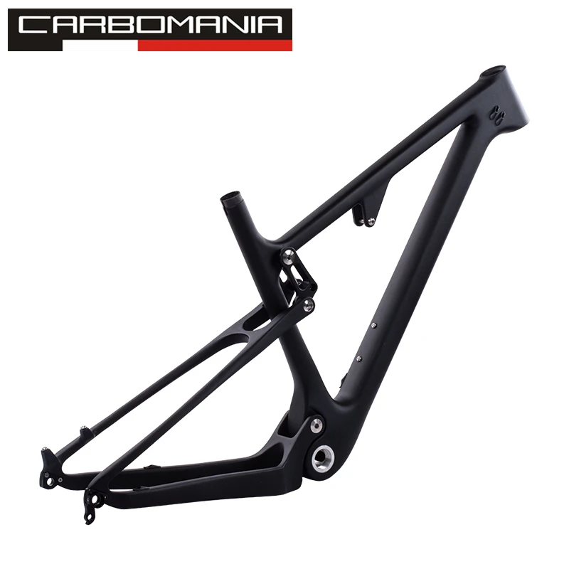 T800 карбоновая mtb рама 29er BOOST полная подвесная карбоновая рама 29 рама карбоновая для горного велосипеда 142*12 или 135*9 мм велосипедная Рама