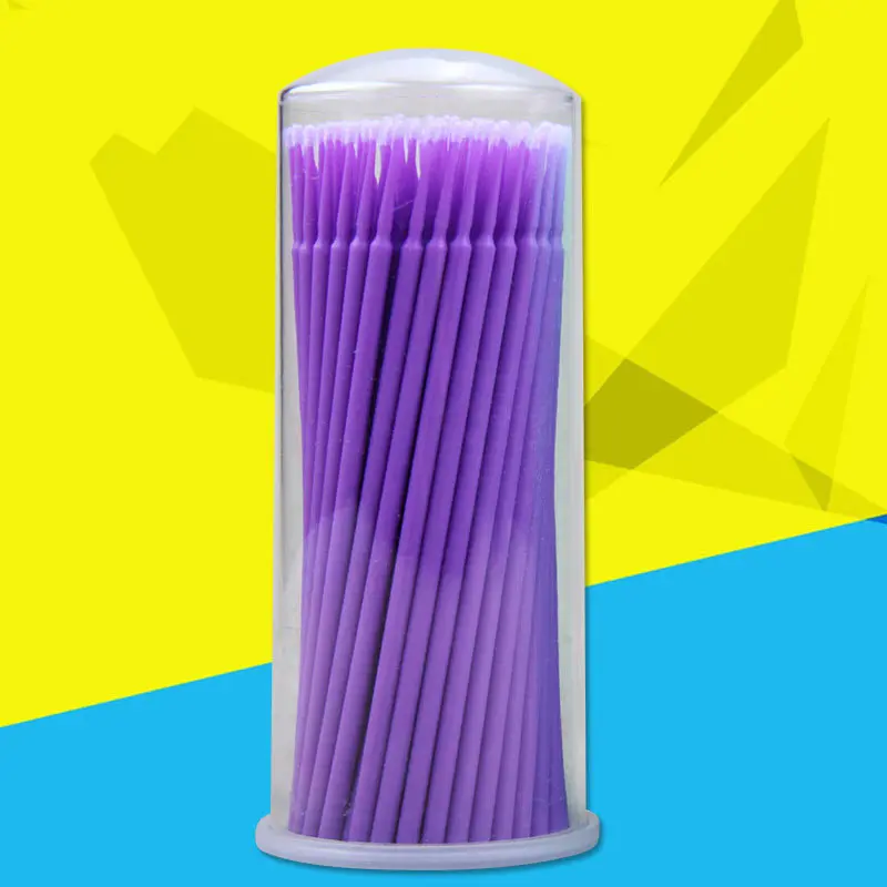 100 шт. палочка для удаления ресниц одноразовая тушь наращивания макияж