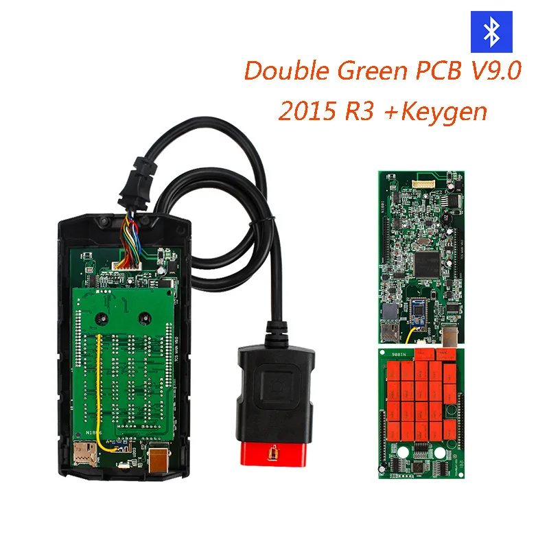 Новый OBD2 Multidiag PRO Tools v9.0 PCB nec Реле Pro Plus с Bluetooth диагностический инструмент для