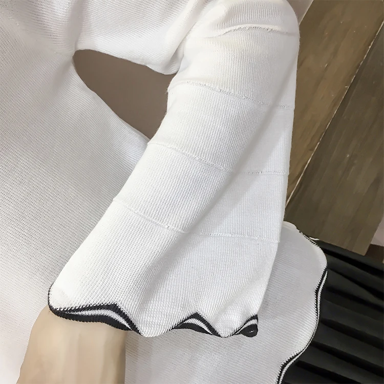 Свитер женщин весна-осень Зимняя коллекция 2017 г. feminina тонкий пуловер Мода милый