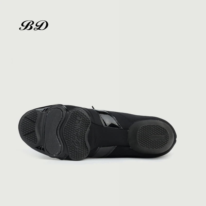 BD JW-3 Dance Shoes Ballroom MEN Women Latin Dancing BDDANCE Authentic Imported Spandex Patent Leather High-end Modern HOT