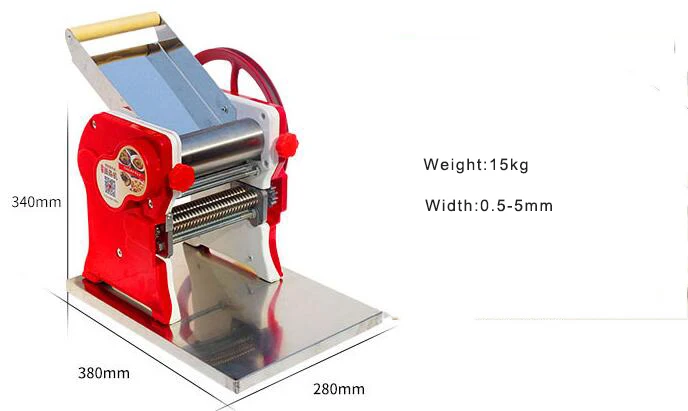 Хо использовать держать ручной лапша машина из нержавеющей стали паста машина паста производитель машина коммерческого использования 18 см лапши ролик ширина