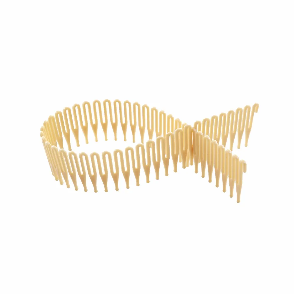 12 PCS-PVC короткая Расческа с украшением в виде крыльев парик клип оснастки для парика/волосы утка/наращивание волос/кружева бесклеевой парик-можно разрезать на части