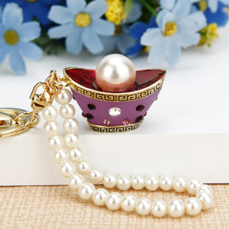 Новая мода высокое качество милая сумка брелок для ключей женский маленький