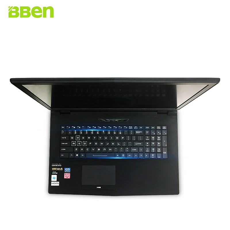 BBEN G173 Ноутбук игровой компьютер intel i7 6700K NVIDIA GTX970 Windows10 Системы DDR4 16 г 256 1 т памяти