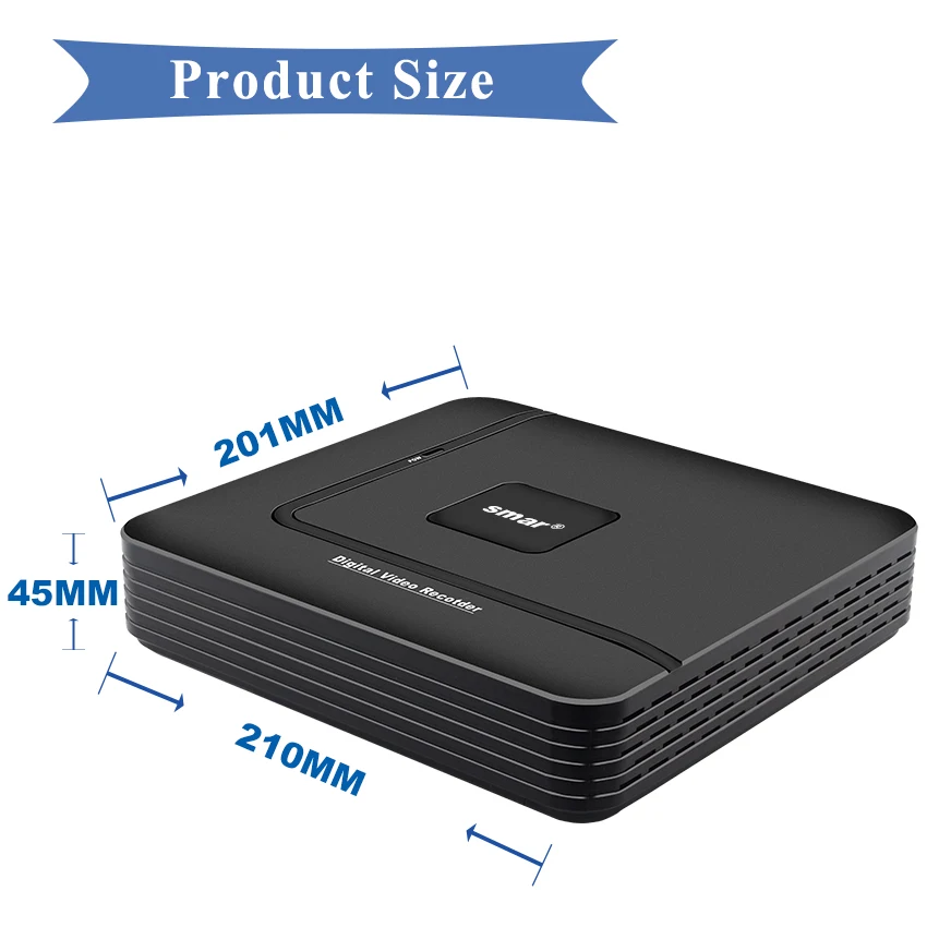 Smhybrid 5 в 1 DVR 8CH 1080N AHD DVR домашняя Безопасность H.264 видео рекордер ONVIF XMEYE P2P сеть, система видеонаблюдения, цифровой видеорегистратор