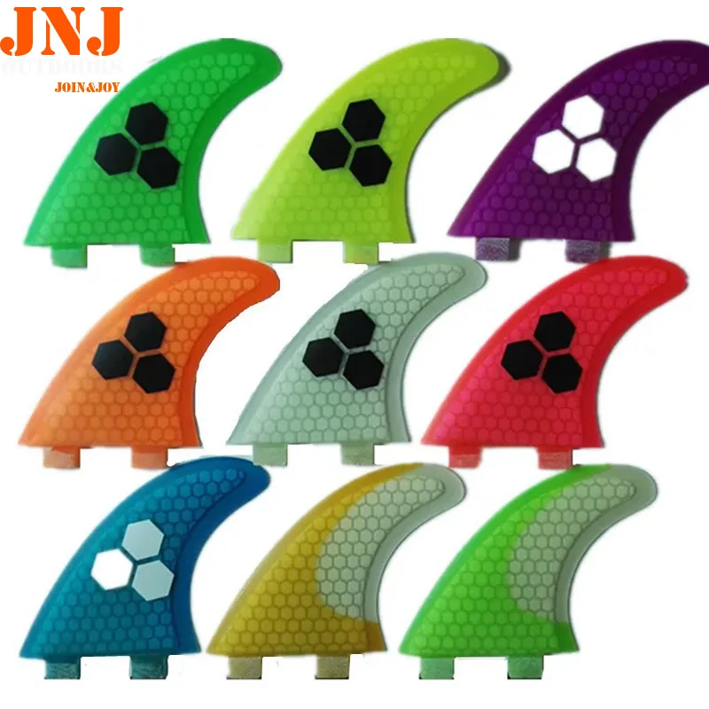 Brand new JNJ surfboard FCS G5 fiberglass tri fin sets | Спорт и развлечения