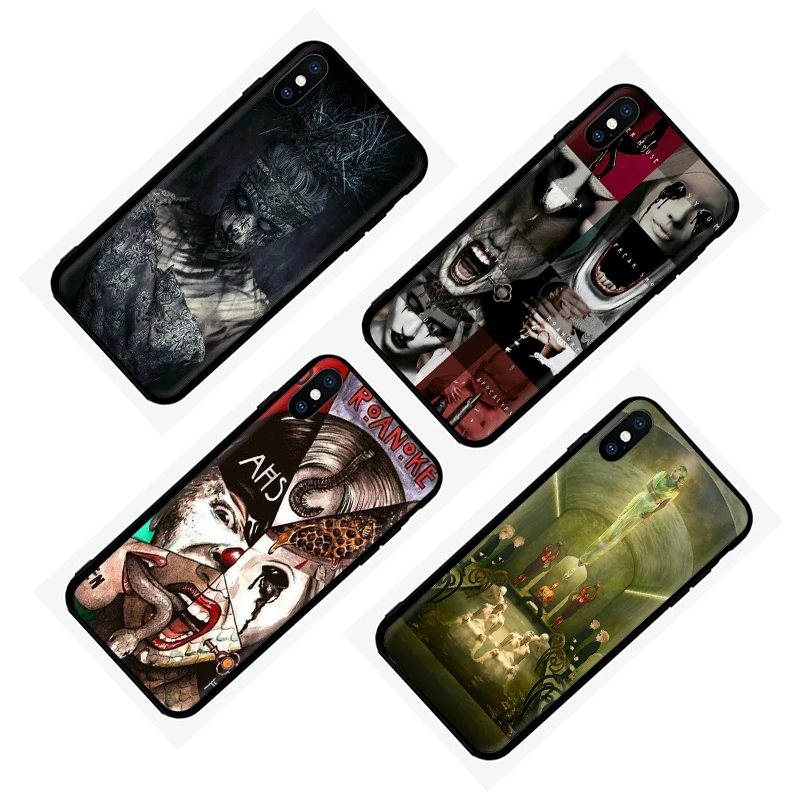 ТВ American Horror Story мягкий чехол для мобильного телефона чехол для iPhone 5 5S SE 6 6S Plus 7 8 Plus X XS XR XS 11 Pro Max