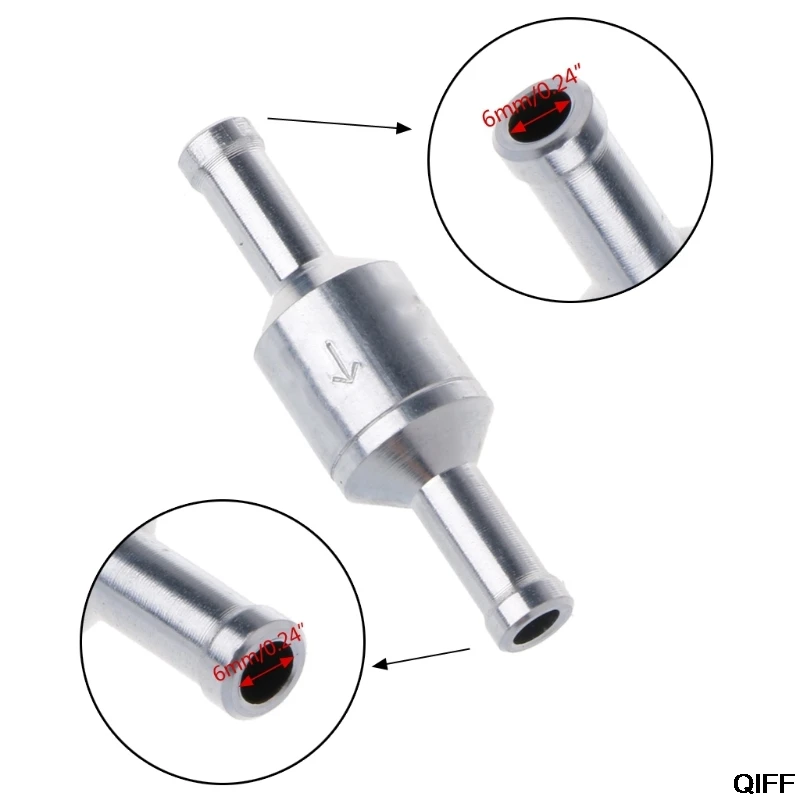1AA100365-6mm 10 мм тормозной Сервоусилитель без обратных клапанов для вакуумного шланга водяного давления Насосы May06 - Цвет: 1AA100365-6mm