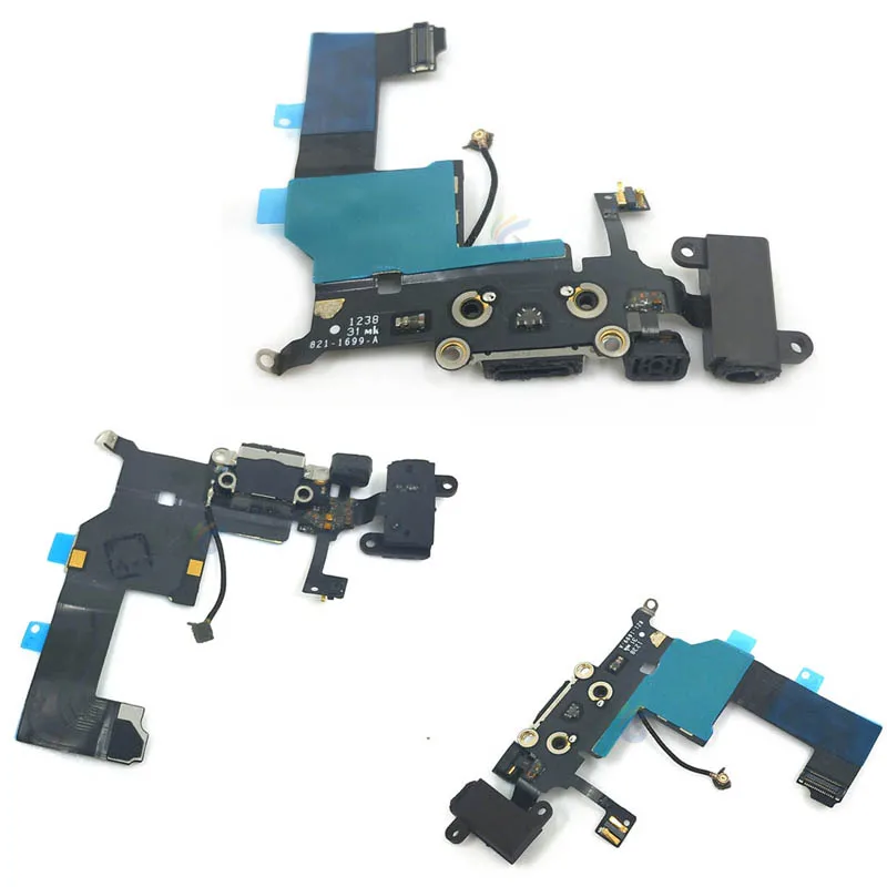 USB разъем для зарядки iPhone 5 5c 6 g 6s 6plus зарядный порт док станция гибкий