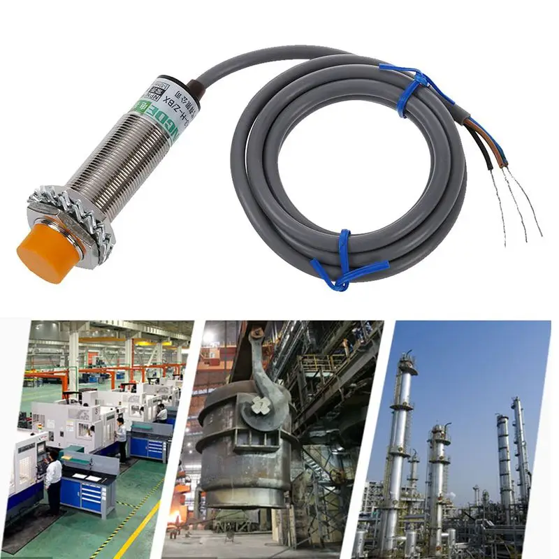 LJC18A3 H Z/BX 1 10 мм емкостной датчик приближения переключатель NPN NO DC 6 36V