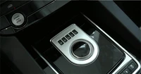 yimaautotrims shift stalls gear display decorative cover trim 1 pcs fit for jaguar xe 2016 2017 2018 2019 abs interior mouldings