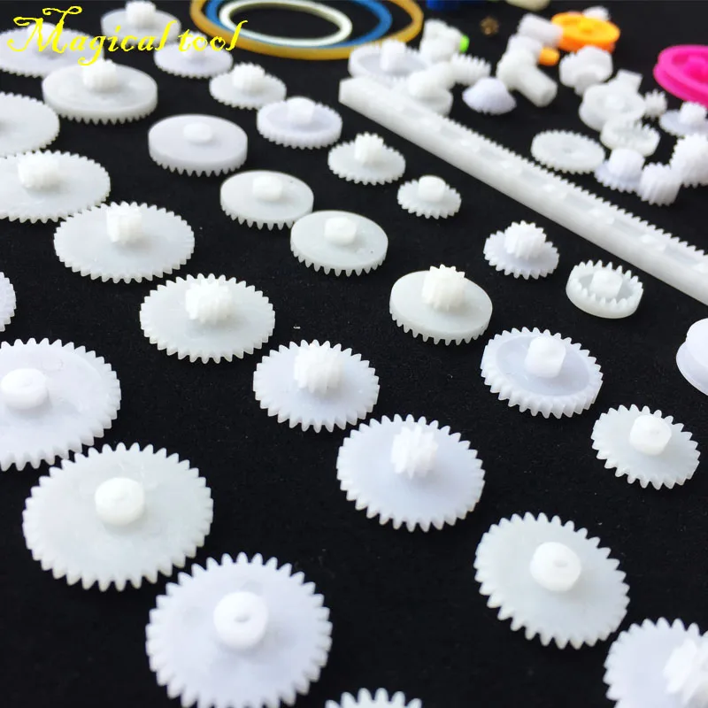 2017 DIY 85 шт пластиковая коробка передач для модели игрушек автомобиля корабля