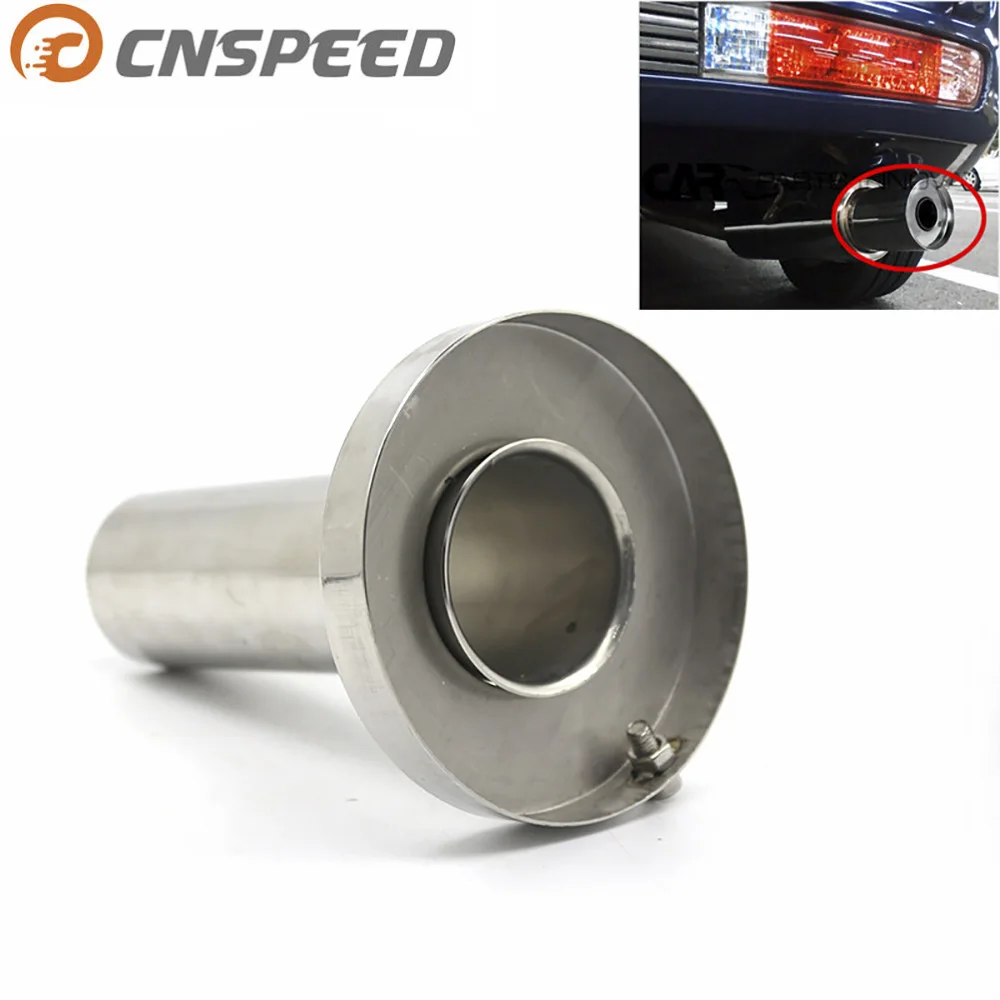 Универсальный автомобильный глушитель CNSPEED выхлопной трубы 85 мм = 3 5 дюйма 98 4 110