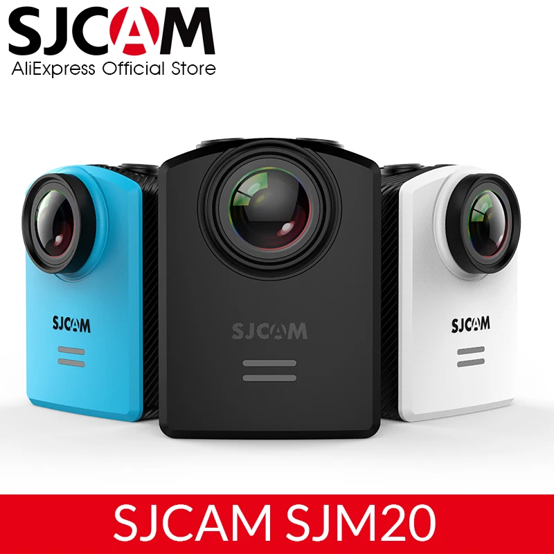 Оригинальная Экшн камера SJCAM M20 Gyro Mini Sports DV Водонепроницаемая 4K 24fps 2K 30fps NTK96660 16MP с
