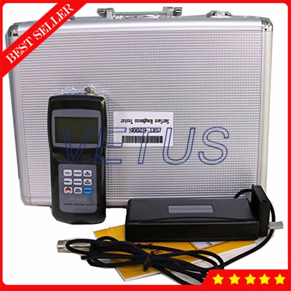 Цифровой тестер шероховатости поверхности с Ra Rq Rz Rt 4 измерительный инструмент