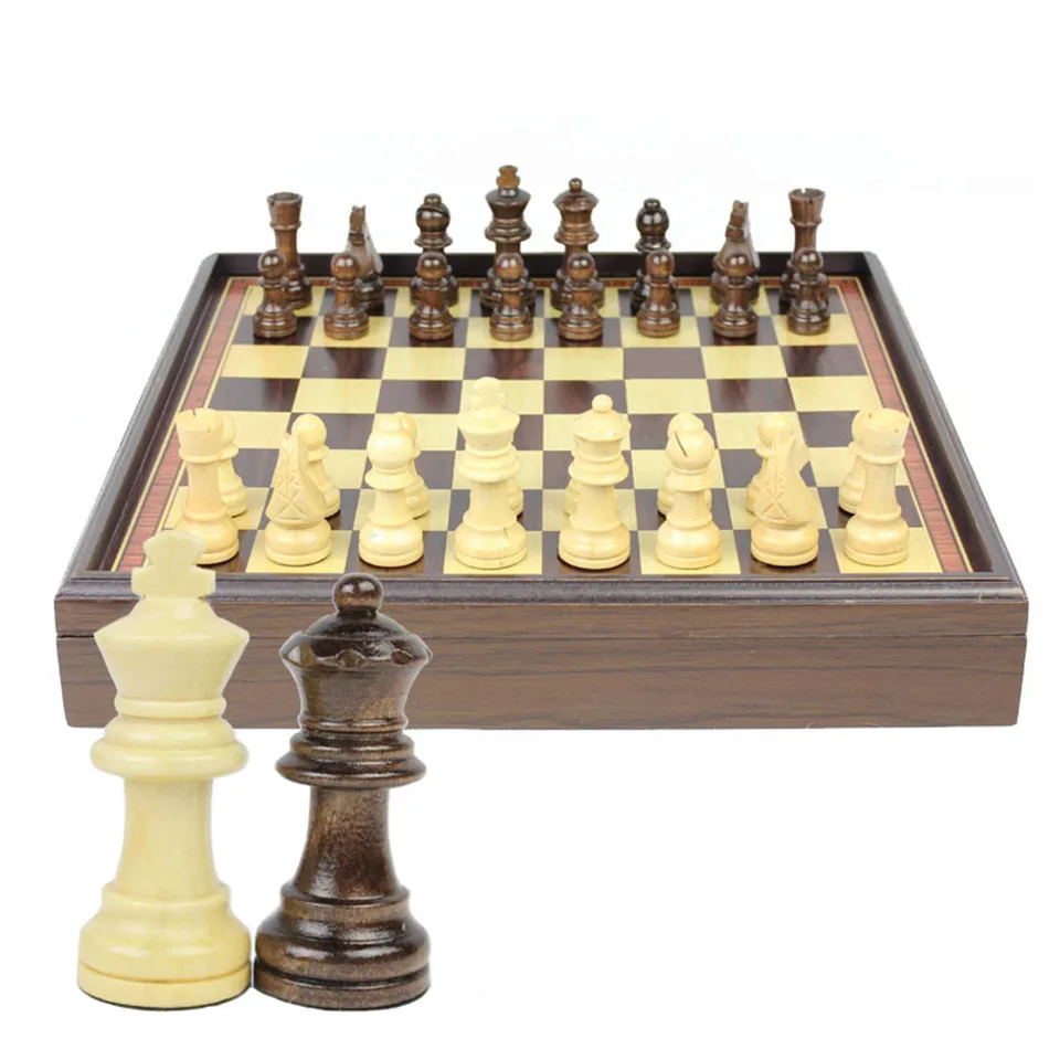 BSTFAMLY деревянная шахматная игра по международным шахматам 31*31*5 3 см коробка доска