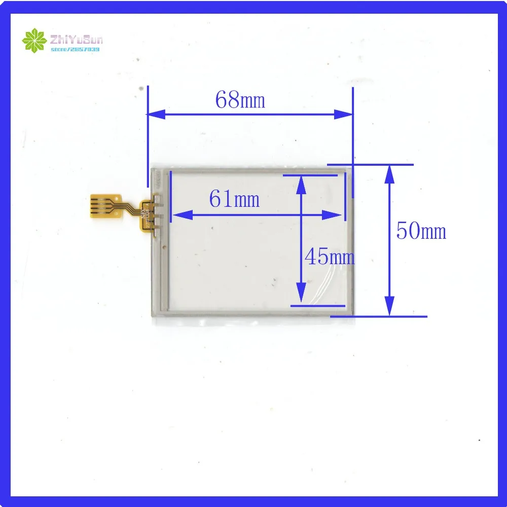 

ZhiYuSun 2.8 inch 68mm*50mm used car and GPS 68*50 touch screen panel free shipping compatible sensor for NEC 2.8inch display