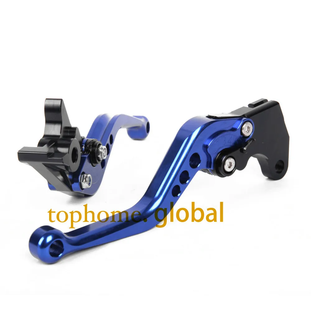 Для мотоцикла Yamaha YZF R1 2009 - 2014 CNC рычаги тормоза сцепления 2010 2011 2012 2013 Синий Руль