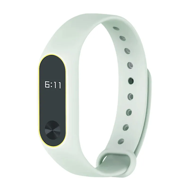 Новый светящийся силиконовый мягкий браслет для XIAOMI MI Band 2 запасной ремешок PG11