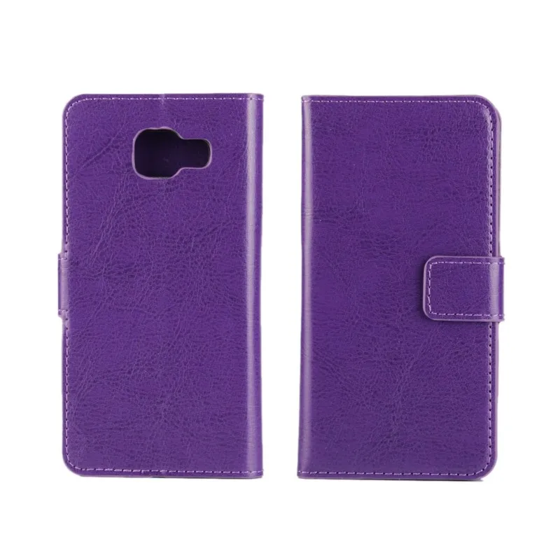 Чехол-книжка из искусственной кожи с рисунком Crazy Horse для Samsung Galaxy J3 2016/A9/A5 2016/A3 2016