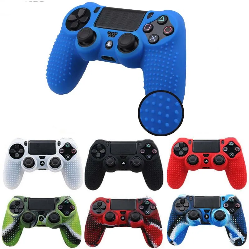 7 лотов Силиконовые наручные кожаный защитый чехол для sony Dualshock 4 PS4 DS4 Pro тонкий
