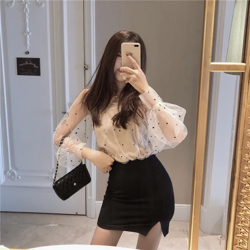 Горячая мода feminina blusas модный бренд весна лето милые корейские женские блузки