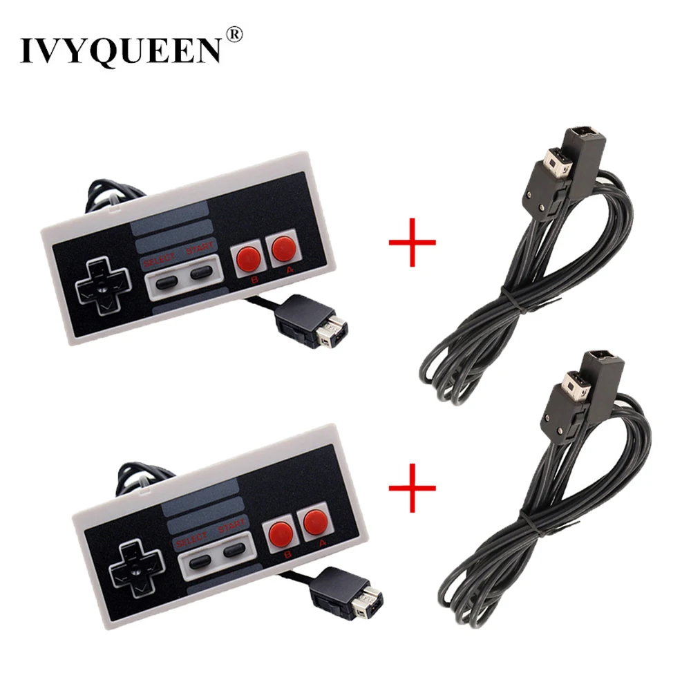 Проводной контроллер IVYUEEN для Nintendo NES Classic Edition мини консоль геймпад с