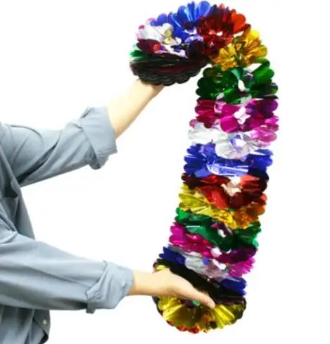 

Sequins Flower Waterfall Garland ( Pull Flower ) -Professional Magic Tricks,How To Magic,Magic Accessories For Magicians,Magic S