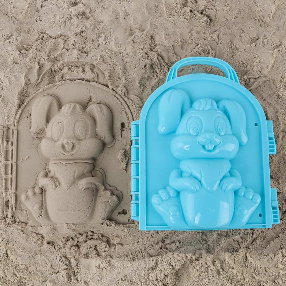 Забавная пляжная Песочная игра 3D мультфильм Пингвин плесень пляж снег модель