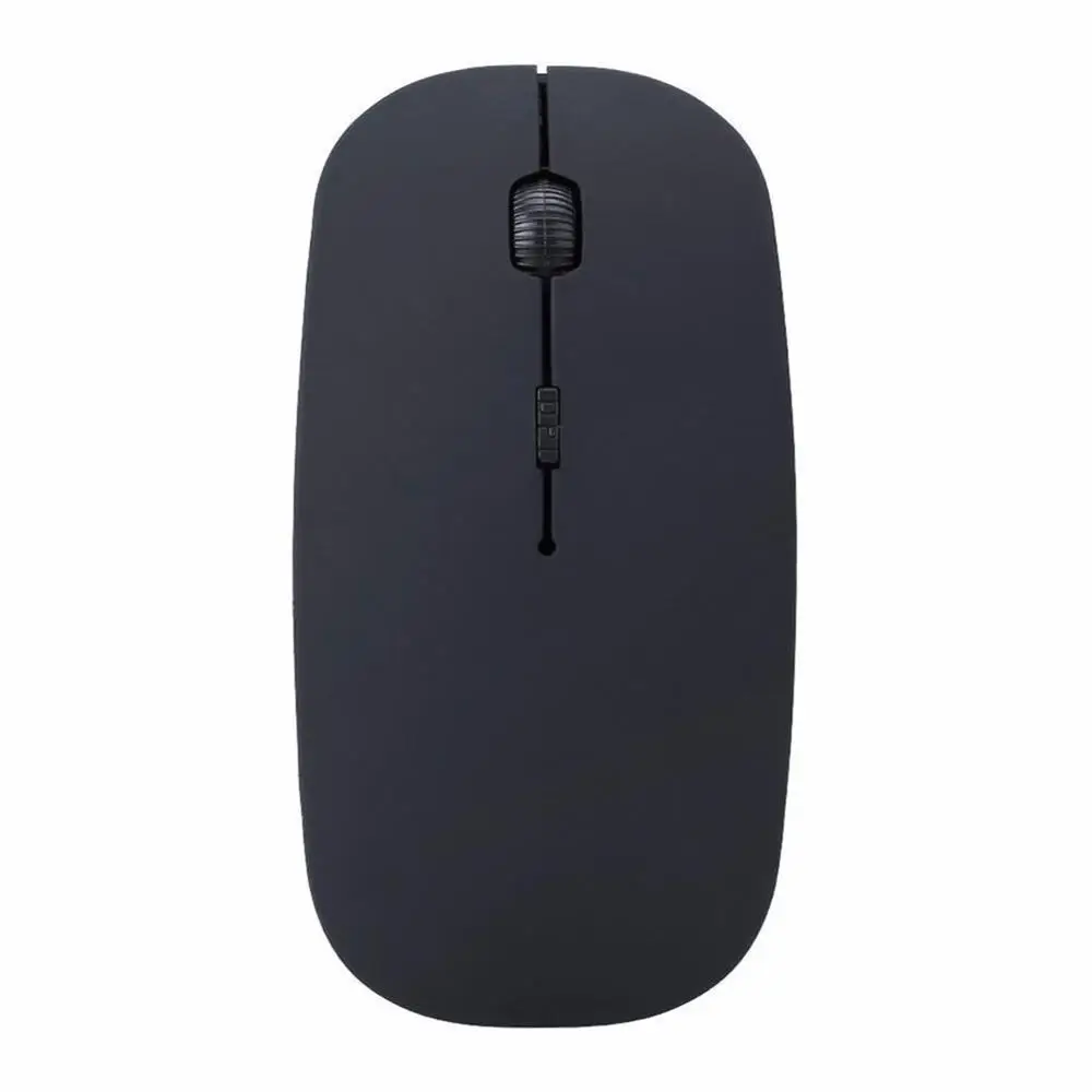 black mouse Оптическая мышь для ПК, ноутбука, 2,4 ГГц, игровая мышь, 2,4G, Wifi, 1000 dpi, игровая мышь, USB, Беспроводная игровая оптика, мыши, дропшиппинг, mause - Цвет: black mouse