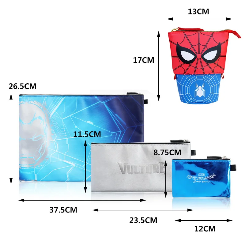 2019 disney Marvel Spider-Man плюшевые кошельки Мужской кошелек для монет Tote сумки Детский