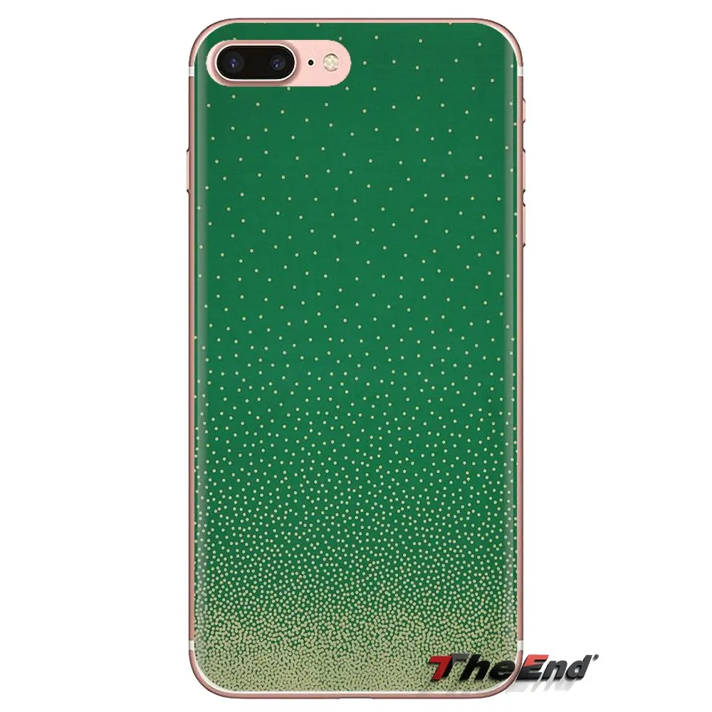 Силиконовый чехол для Xiaomi Mi3 Samsung A10 A30 A40 A50 A60 A70 Galaxy S2 Note 2 Grand Core Prime Kawaii Gold Confetti Dots |