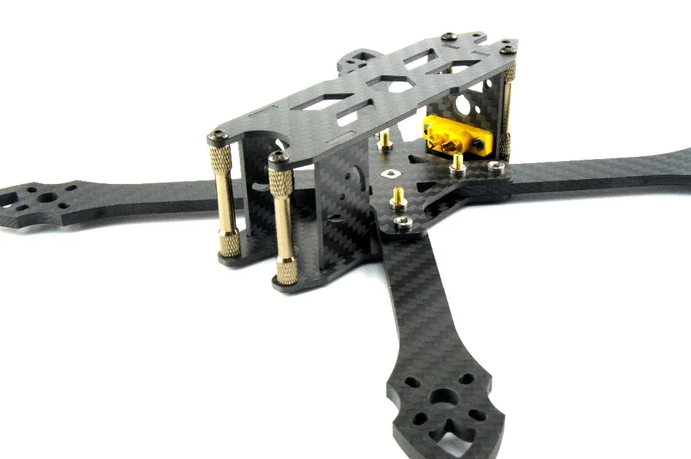 Квадрокоптер Star Power STP ZX220 5 дюймов 220 мм 4 с Карбоновым наконечником для FPV freстайл