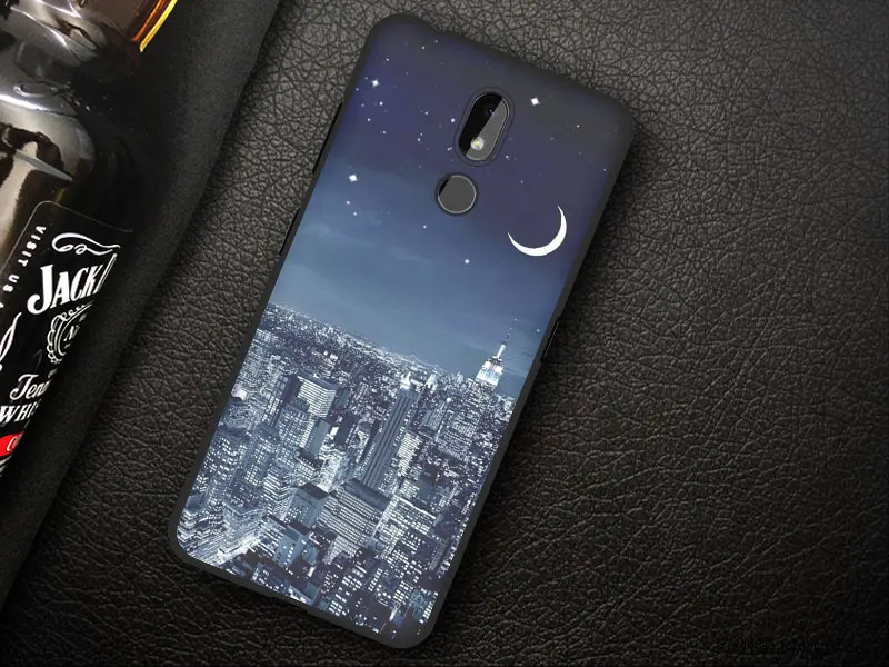 Чехол jurchen для Nokia 3,2 силиконовый чехол Мягкие Мультяшные из ТПУ милый цветок собака кошка Ультратонкий чехол для Nokia 3,2 Nokia3.2Back Cover
