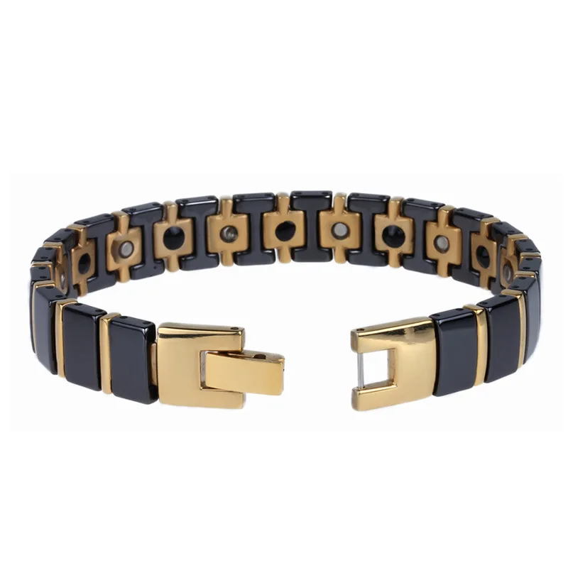 

Men's Titanium Steel Bracelet Korean Ceramic Export First Jewelry