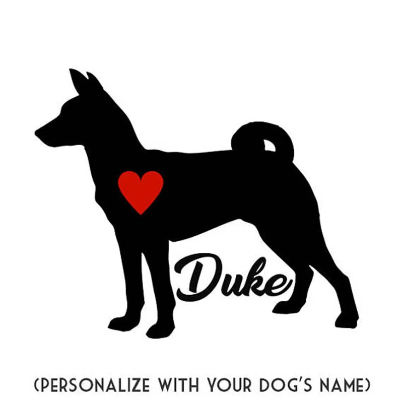 Наклейка с именем собаки для домашнего животного L138|dog wall decals|name decalswall decals |
