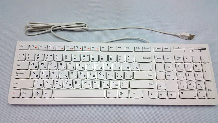 

MAORONG TRADING Russian computer keyboard with numeric keypad For Lenovo computer Desktop Laptop Notebook USB PS2 keyboard