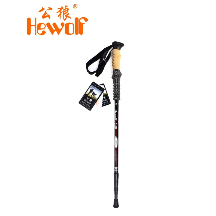 Палка Hewolf alpenstock 7075 алюминиевая складная палка телескопическая трость прямая