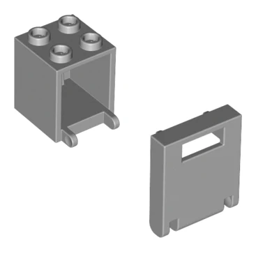 * Почтовый ящик 2x2*10 шт. K4345 + 4346 Сделай Сам просвечивающий блок кирпич часть № 4345